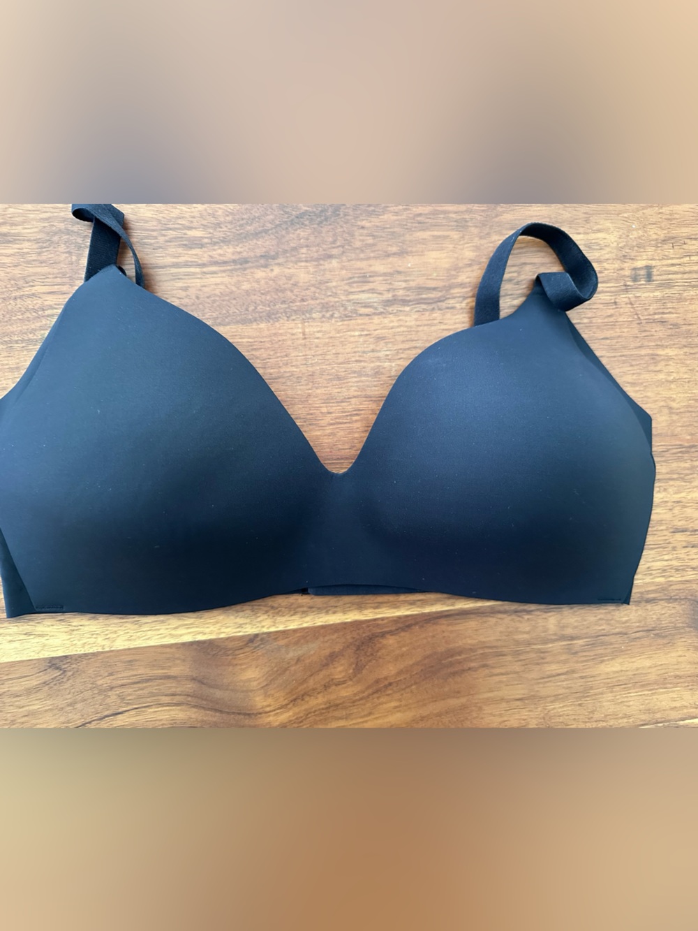 knix Black Seamless T-Shirt Bra